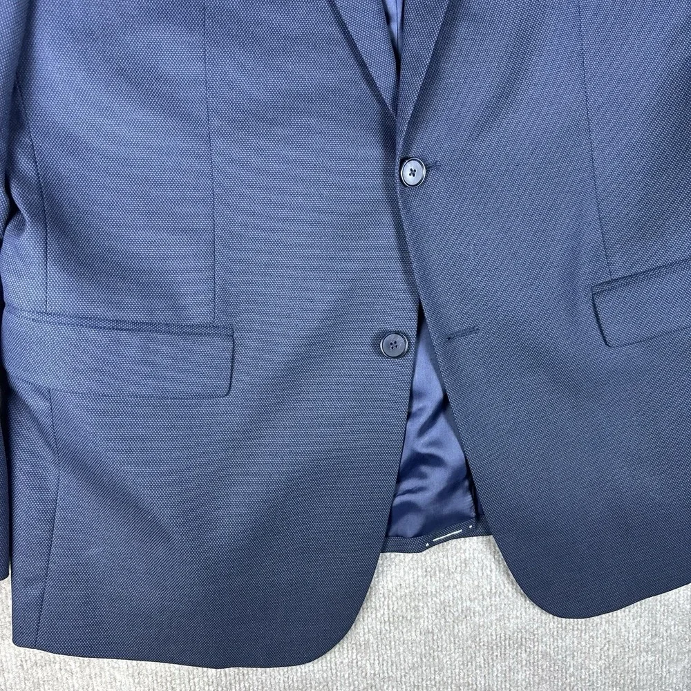 Banana Republic Factory Standard Fit Sport Coat Blazer Navy Blue 44R NWT
